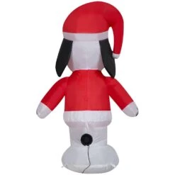 Peanuts 4 Ft Snoopy In Santa Suit -Northlight Shop christmas inflatables 22gm81253 4f 1000