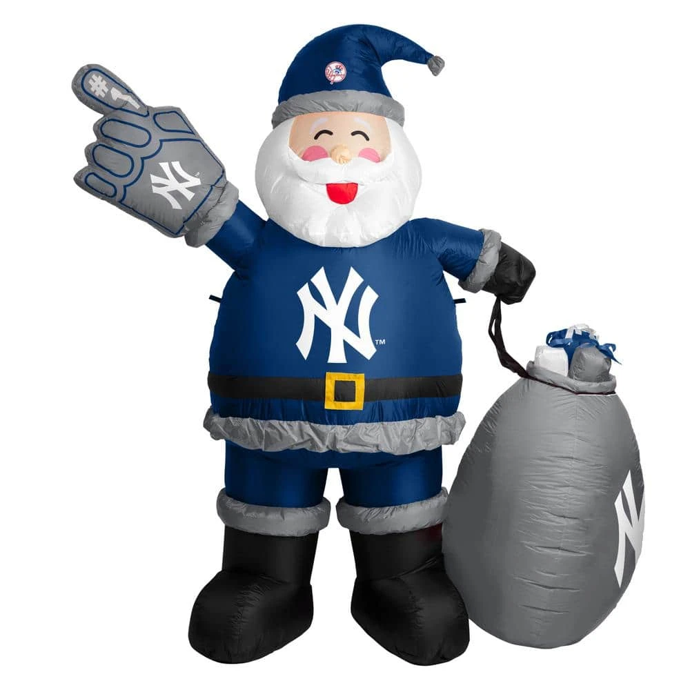 7 Ft. New York Yankees Santa Inflatable 1 7 Ft. New York Yankees Santa Inflatable