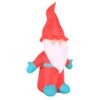 72 In. H X 23 In. W X 43 In. L Christmas Inflatable Airflowz Inflatable Christmas Gnome -Northlight Shop christmas inflatables oc 38368 64 1000