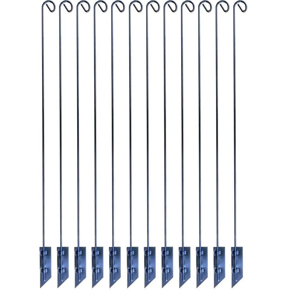 12 Pcs Pack For 37 In. Quick Light Post In Matte Black 1 12 Pcs Pack For 37 In. Quick Light Post In Matte Black