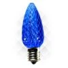 C9 LED Blue Faceted Replacement Christmas Light Bulb (25-Pack) -Northlight Shop christmas light bulbs ds 05157 tbl 64 1000