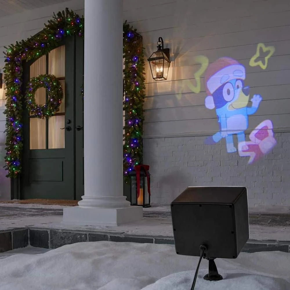 13.27 In. Christmas LED Projection Light Show Swirling Storm Bright White/Bluey Spotlight Stake 2 13.27 In. Christmas LED Projection Light Show Swirling Storm Bright White/Bluey Spotlight Stake - Image 2