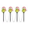 Christmas Grinch Battery-Operated Pathway Stakes (4 Count) -Northlight Shop christmas novelty lights 24gm85417 64 1000