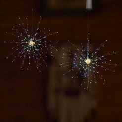 200-Light Bulbs Multi-Color LED Battery Operated Lights With Remote Control (Set Of 2) -Northlight Shop christmas novelty lights 59102 4f 1000