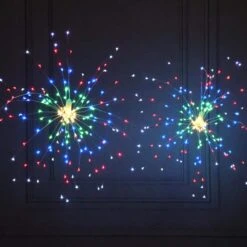 200-Light Bulbs Multi-Color LED Battery Operated Lights With Remote Control (Set Of 2) -Northlight Shop christmas novelty lights 59102 c3 1000