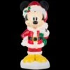 2 Ft. Tall White Lighted Christmas Outdoor Decor-Mickey With Gifts-Disney -Northlight Shop christmas novelty lights g 115283 64 1000