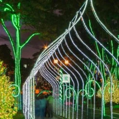 150 Ft. 1800-Light LED Cool White Rope Light Kit 8 150 Ft. 1800-Light LED Cool White Rope Light Kit -Northlight Shop christmas rope lights 73653 4f 1000