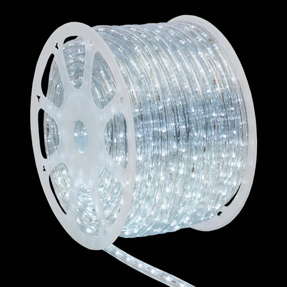 150 Ft. 1800-Light LED Cool White Rope Light Kit 1 150 Ft. 1800-Light LED Cool White Rope Light Kit