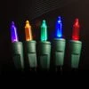 Multi-Color T5 LED Lights With 4 In. Spacing (Set Of 50) -Northlight Shop christmas string lights 71005 mu 64 1000