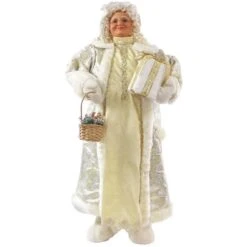 36 In. Christmas Music And Motion Mrs. Claus With Gift And Baslet