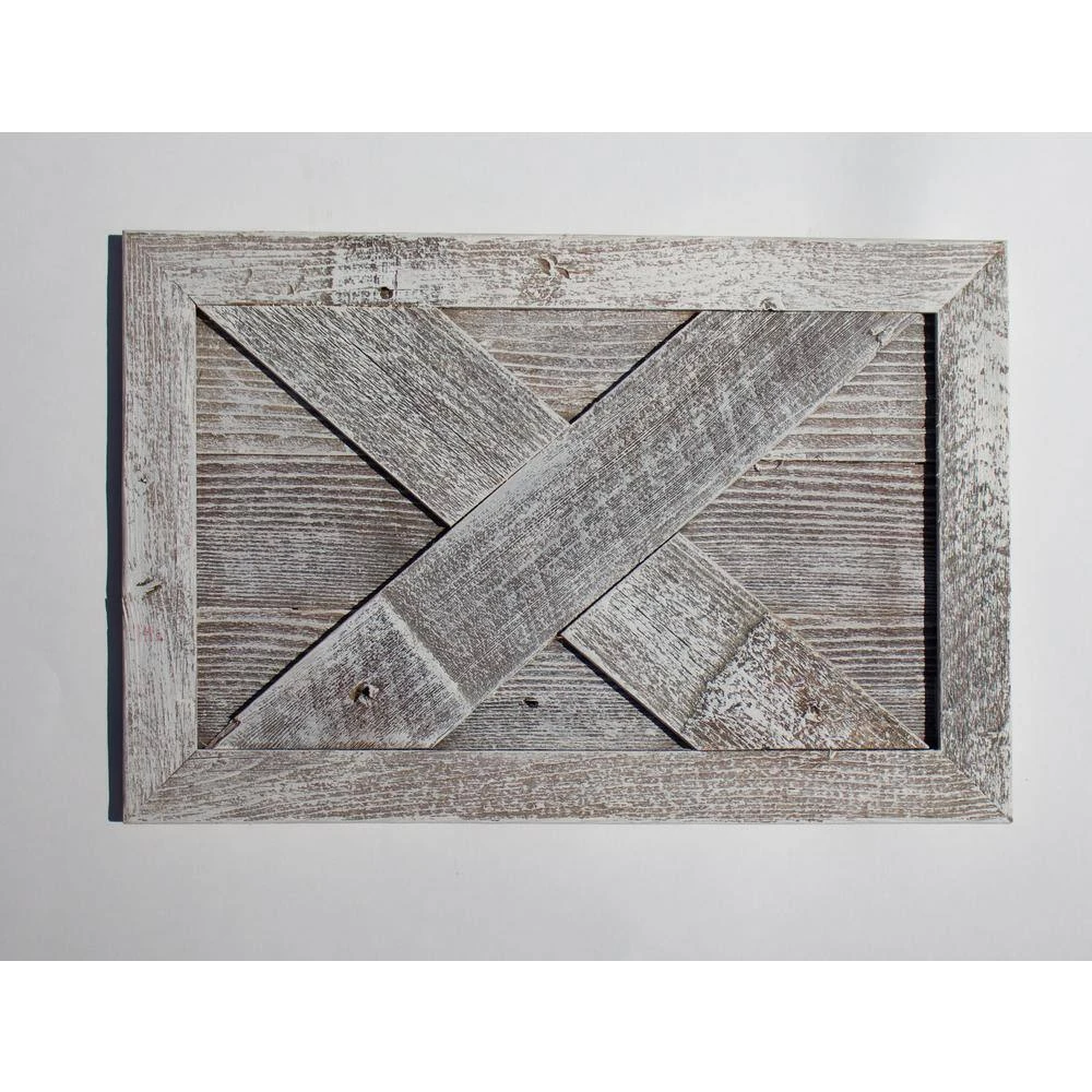 Farmhouse Deluxe 27 In. W X 14.5 In. H, 37 In. Dia, White Wash Decorative Christmas Tree Box Collar 5 Farmhouse Deluxe 27 In. W X 14.5 In. H, 37 In. Dia, White Wash Decorative Christmas Tree Box Collar - Image 5