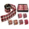 2.5 In. X 9 Ft. 6 Assorted Wire Edge Xmas Ribbon (24-Pack) -Northlight Shop christmas tree ribbon 81458 64 1000