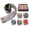 2.5 In. X 9 Ft. 5 Assorted Wire Edge Xmas Ribbon (24-Pack) -Northlight Shop christmas tree ribbon 81462 64 1000