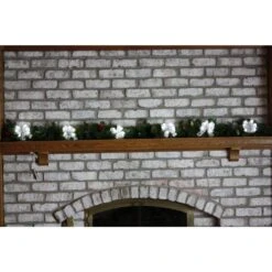 4 In. White LED Light Mini Bows (4-Pack) -Northlight Shop christmas tree ribbon bg04 1w003 a d4 1000