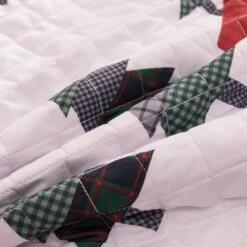 48 In. Vintage Truck Polyester Microfiber Quilted Tree Skirt 22 48 In. Vintage Truck Polyester Microfiber Quilted Tree Skirt -Northlight Shop christmas tree skirts cl201mu21 76 1000