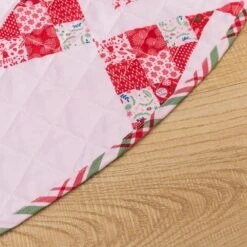 48 In. Angelina Polyester Microfiber Quilted Tree Skirt 20 48 In. Angelina Polyester Microfiber Quilted Tree Skirt -Northlight Shop christmas tree skirts cl202mu21 44 1000