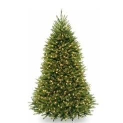 6 Ft. PVC Artificial Christmas Tree Holiday Decor With Lights And Stand