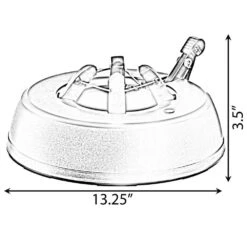 Automatic Green Plastic Foot Pedal Christmas Tree Stand -Northlight Shop christmas tree stands qi003954 fa 1000