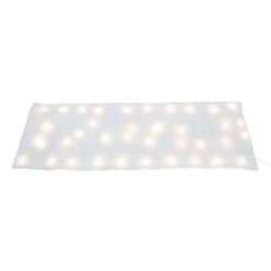 48 In. X 15 In. LED Snow Cover Indoor Christmas Decor With 8 Function Controller