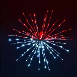 24 In. Red And Pure White LED Dual Tone Christmas Spritzer 10 24 In. Red And Pure White LED Dual Tone Christmas Spritzer -Northlight Shop christmas yard decorations 66422 rdpw c3 1000