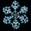 36 In. Holidynamics Christmas Dynamic RGB Color Changing Sparkler Snowflake -Northlight Shop christmas yard decorations 66470 rgb 64 1000
