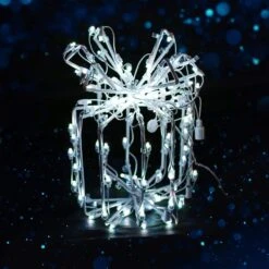 16 In. Dynamic RGBWW 3D Gift Box With 100 LED M5 Lights