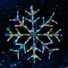28 In. Dynamic RGBWW Snowflake With 96 LED M5 -Northlight Shop christmas yard decorations 66520 64 1000