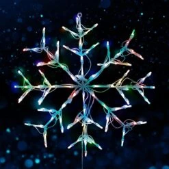 28 In. Dynamic RGBWW Snowflake With 96 LED M5