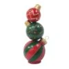 31 In. Iron Christmas Yard Decor Classic Stacked Christmas Ball Decoration Outdoor Holiday Yard Decoration -Northlight Shop christmas yard decorations zll p182297r 64 1000