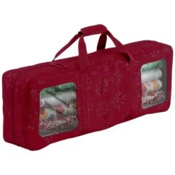 Seasons Wrapping Supplies Organizer And Storage Duffel