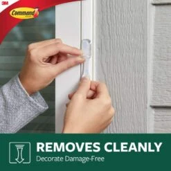 COMMAND Outdoor Rope Light Clips, Clear, Damage Free Decorating, 12 Clips And 16 Strips -Northlight Shop command christmas light accessories 17301clraw es 66 1000