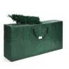 Green Artificial Tree Storage Bag For Trees Up To 9 Ft. Tall 9 Green Artificial Tree Storage Bag For Trees Up To 9 Ft. Tall -Northlight Shop costway christmas tree storage ghm0326 64 1000