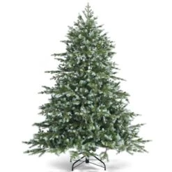 6 Ft. Unlit Artificial Christmas Tree Spruce Hinged Tree