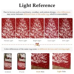 Christmas 2 Ft. X 3 Ft. Red Feather Christmas Tree Area Rug 10 Christmas 2 Ft. X 3 Ft. Red Feather Christmas Tree Area Rug -Northlight Shop dark red haiimeid christmas doormats x25iu0105h 123 4f 1000