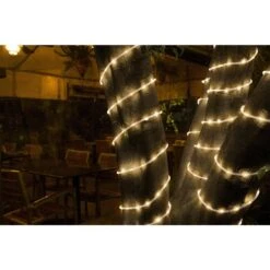 16 Ft. Soft White All Occasion Indoor Outdoor Mini LED Rope Light Decoration (2-Pack) -Northlight Shop deerport decor christmas rope lights ml11 mrl16 sw 2pk 44 1000