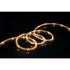 16 Ft. Soft White All Occasion Indoor Outdoor Mini LED Rope Light Decoration (2-Pack)