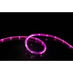 16 Ft. 108-Light LED Pink All Occasion Indoor Outdoor LED Rope Light 360Directional Shine Decoration