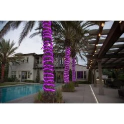 16 Ft. 108-Light LED Purple All Occasion Indoor Outdoor LED Rope Light 360Directional Shine Decoration -Northlight Shop deerport decor christmas rope lights ml12 mrl16 prp 1f 1000