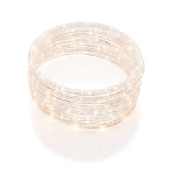 16 Ft. Soft White All Occasion Indoor Outdoor 1/4 In. LED Rope Light 360Directional Shine Decoration (2-Pack) -Northlight Shop deerport decor christmas rope lights ml12 mrl16 sw 2pk c3 1000