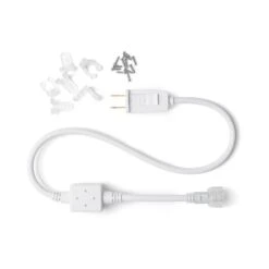 16 Ft. Soft White All Occasion Indoor Outdoor 1/4 In. LED Rope Light 360Directional Shine Decoration (2-Pack) -Northlight Shop deerport decor christmas rope lights ml12 mrl16 sw 2pk fa 1000