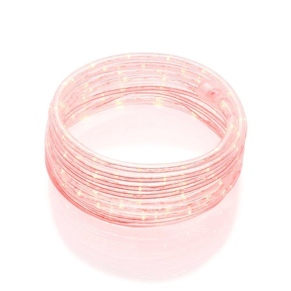 16 Ft. Red All Occasion Indoor Outdoor LED Rope Light 360Directional Shine Decoration (2-Pack, 32 Ft. Total) 2 16 Ft. Red All Occasion Indoor Outdoor LED Rope Light 360Directional Shine Decoration (2-Pack, 32 Ft. Total) - Image 2