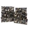 Deer On Black Rectangular Jumbo Box (Set Of 6) -Northlight Shop design plus christmas gift boxes 76773 64 1000