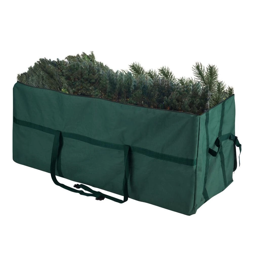 Large Heavy-Duty Christmas Tree Canvas Storage Bag For Trees Up To 7.5 Ft. Tall 2 Large Heavy-Duty Christmas Tree Canvas Storage Bag For Trees Up To 7.5 Ft. Tall - Image 2