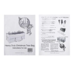 Large Heavy-Duty Christmas Tree Canvas Storage Bag For Trees Up To 7.5 Ft. Tall 11 Large Heavy-Duty Christmas Tree Canvas Storage Bag For Trees Up To 7.5 Ft. Tall -Northlight Shop elf stor christmas tree storage hwd630069 fa 1000