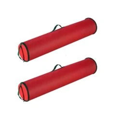 40.5 In. Stand Up Wrapping Paper Storage Bag (2-Pack)