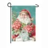 Evergreen 18 In. X 12.5 In. Christmas Magic Santa Garden Suede Flag -Northlight Shop evergreen christmas garage door decorations 14s8719 64 1000