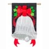 Evergreen 28 In. X 44 In. Silver Bells House Applique Flag