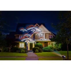 NFL Denver Broncos Team Pride Light -Northlight Shop fabrique innovations inc christmas light projectors ledden c3 1000