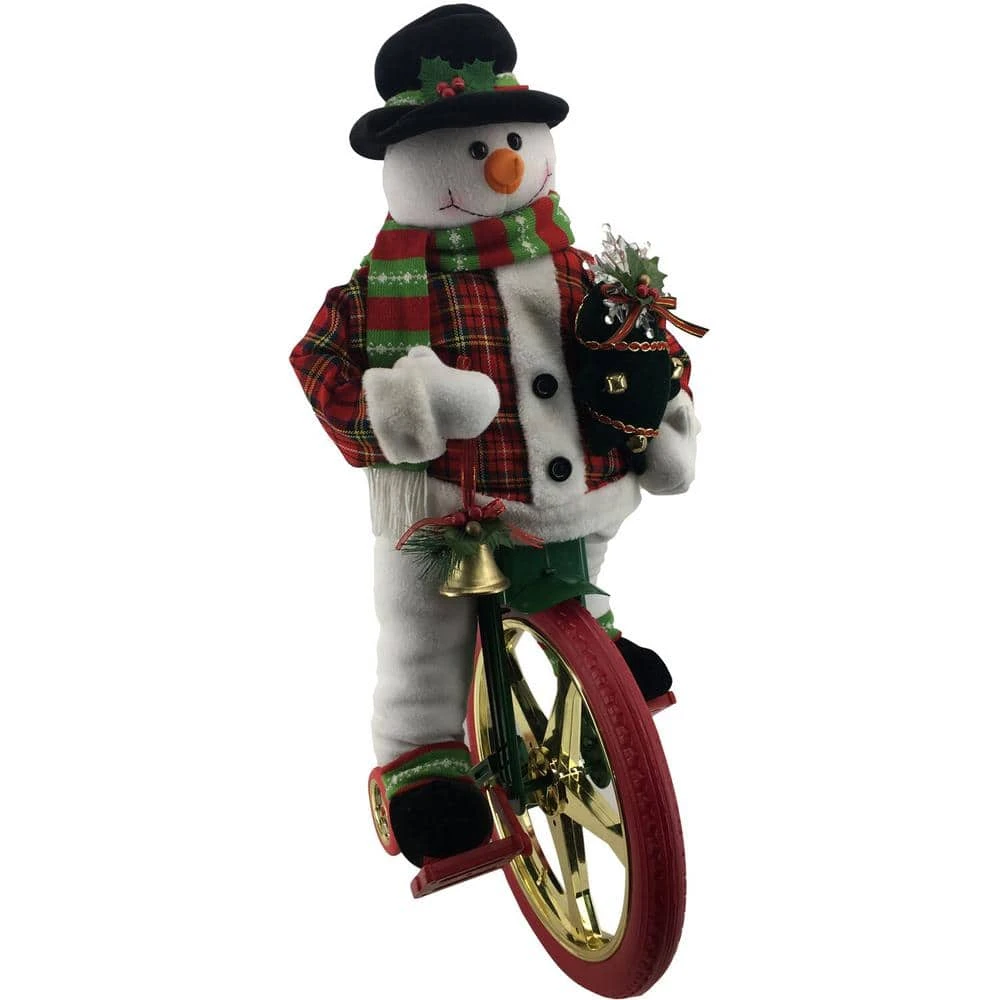 36 In. Christmas Dancing Mr. Snowman With Wrapped Gift Box And Music 1 36 In. Christmas Dancing Mr. Snowman With Wrapped Gift Box And Music
