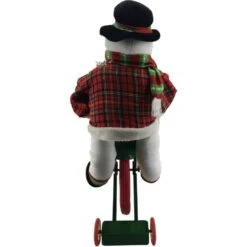 36 In. Christmas Dancing Mr. Snowman With Wrapped Gift Box And Music 13 36 In. Christmas Dancing Mr. Snowman With Wrapped Gift Box And Music -Northlight Shop fraser hill farm christmas figurines fhfsm036 2red1 66 1000